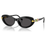 Swarovski Sunglasses Oval shape, Black